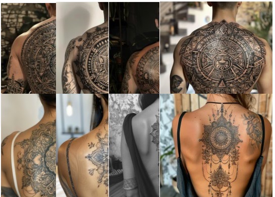 Grand Back Mandala Tattoos